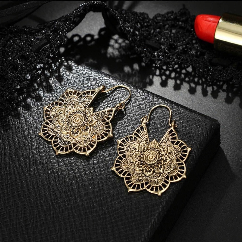 Bohemian Mandala Earrings